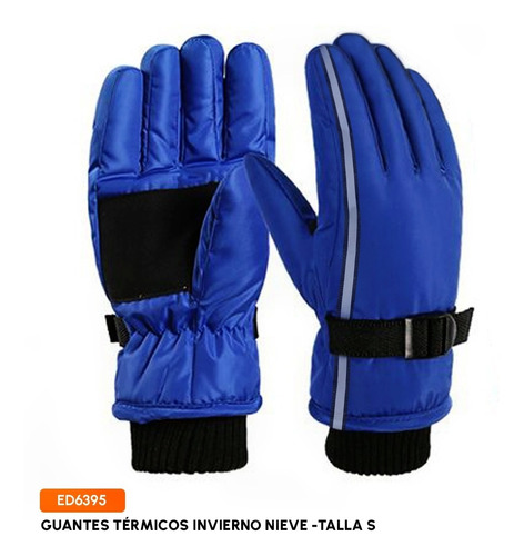 Guantes Térmicos Invierno Nieve - Talla S