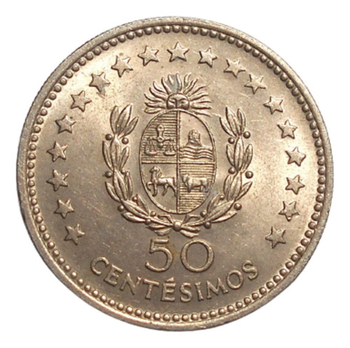 Uruguay 50 Centésimos 1960 - Km#41 - Sin Circular !!