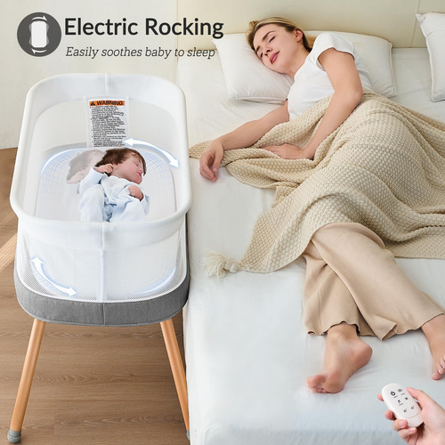Casa Eléctrica De Vavasoo Para Baby 3 Rocking Speeds, Auto 8