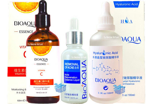 Kit X3 Bioaqua Suero Vitamina C - mL a $399