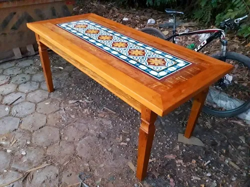 comprar Mesa Jantar 3.0 X 1.0 Passarela Em Ladrilho Hidráulico  