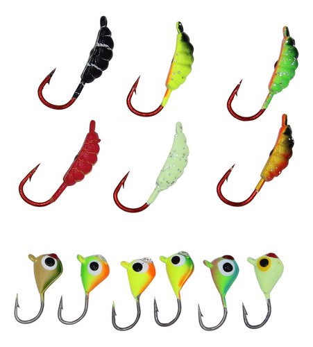 Basstrike Taller Encargo Pesca Hielo Jigs Cabeza Señuelo