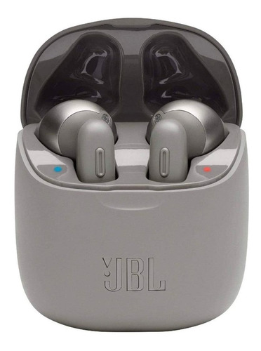 Fone de ouvido in-ear gamer sem fio JBL Tune 220TWS cinza