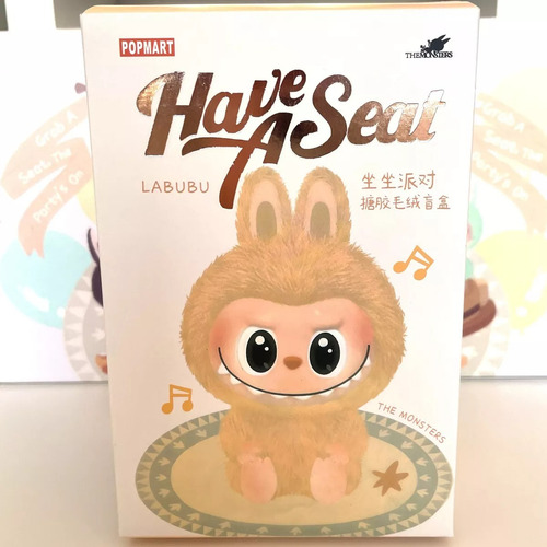 Blind Box Labubu The Monster Have A Seat Pop Mart