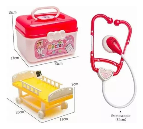 Kit Enfermero Médico Infantil - Juguete