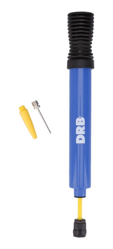 Inflador Dribbling Doble Accion Pro En Negro/amarillo | Stoc