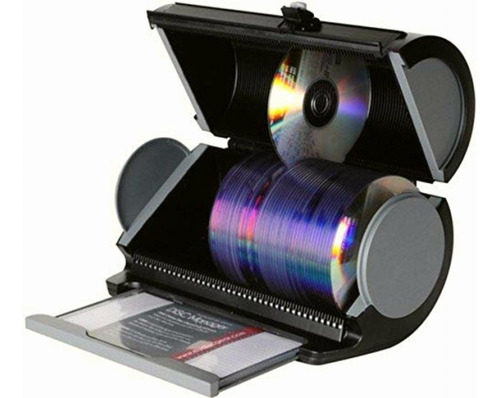 Atlantic 85012055 Disc Manager 80 Discs Black