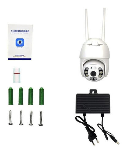Imagen 5 de 9 de Cámara Domo Velocidad Ip Wifi Externa Icsee Ptz Full Hd 5 Mp