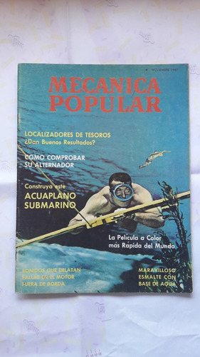 Revista Mecanica Popular Noviembre 1967 