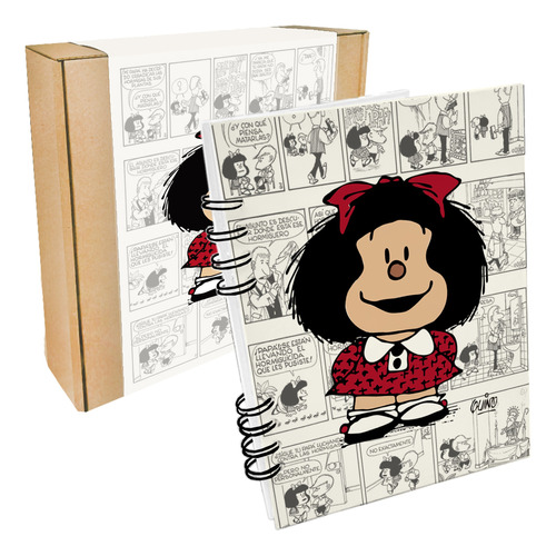 Libreta  Mafalda Personalizada  Pasta Dura Artesanal