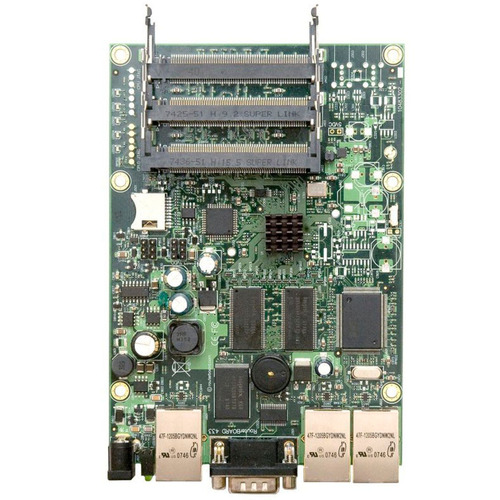 Router Mikrotik Rb433ah Board 433ah 3 Ethernet 3 Minipci Lvl