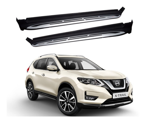 Pisadera Negra Para Nissan X-trail 2016-2020