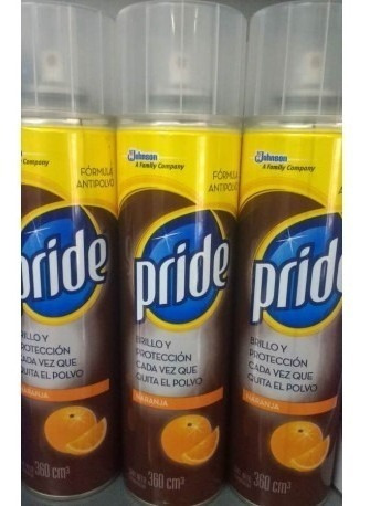 Pride Limpiador Naranja Y Natural De 360 Cc