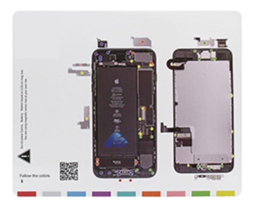 Alfombra Magnética Yaxun Compatible Con iPhone 7 Plus