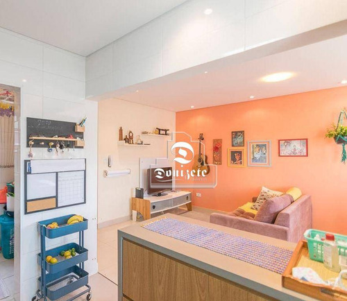 Cobertura Com 2 Dormitórios À Venda, 138 M² Por R$ 430.000,00 - Vila Pires - Santo André/sp - Co11742
