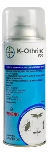 Insecticida Aerosol K-othrine Fog Bayer 249g 426cm3