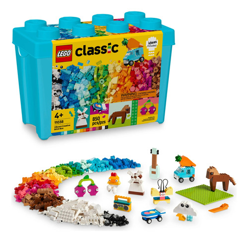 Lego Classic 11038 Caixa De Peças Criativas Vibrantes -