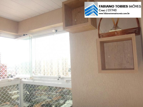 Apartamento Para Venda Em Santo André, Campestre, 3 Dormitórios, 1 Suíte, 2 Banheiros, 2 Vagas - 1337_2-548621