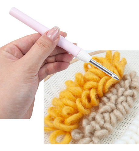 Para Kits De Bordado Punch Needle Tapete Ajustável Yarn