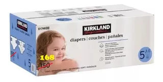 168 Pañales Kirkland Unisex Etapa 5