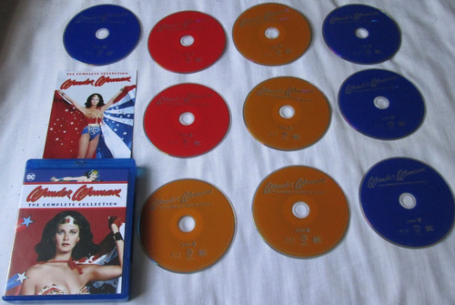 Wonder Woman. Serie Completa De Tv. Blu-ray