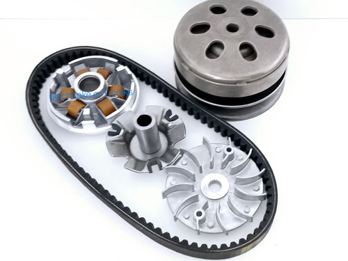  Clutch Variador Banda Motonetas Gy6 Italika Vento Dinamo Tm