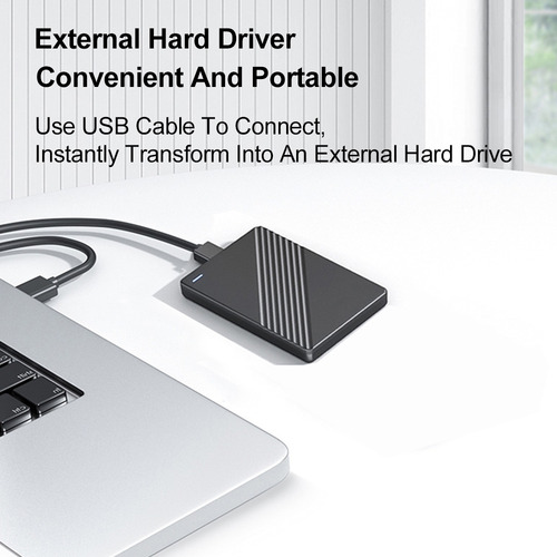 Usb 3.0 Ssd Portátil Con 5 Gbps Para Pc Y Dispositivos Andro