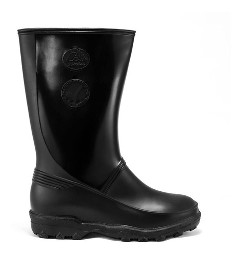 Bota Bata Industrials Pvc Hule Negra Impermeable Mujer