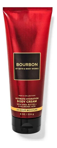Body Cream Para Caballero Bourbon De Bath & Body Works 226 G