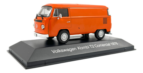 Miniatura Volkswagen Kombi T2 Comercial 1976 Edição 115