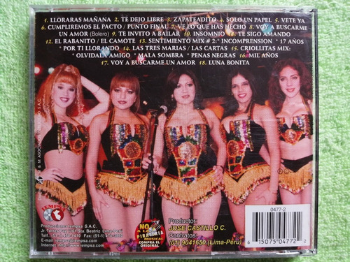 Eam Cd Agua Bella Mejor Que Nunca 2001 Cuarto Album Estudio