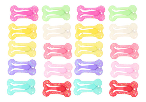 Minitarjeta De Aseo Para Mascotas Hair Clips The Dog, 20 Uni