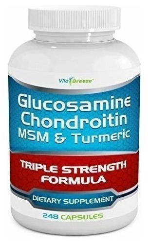Glucosamina Condroitina Msm Y Curcuma Triple Fuerza 250 Cap