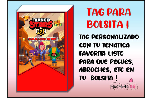 Kit Imprimible Express Personalizado - Brawl Stars