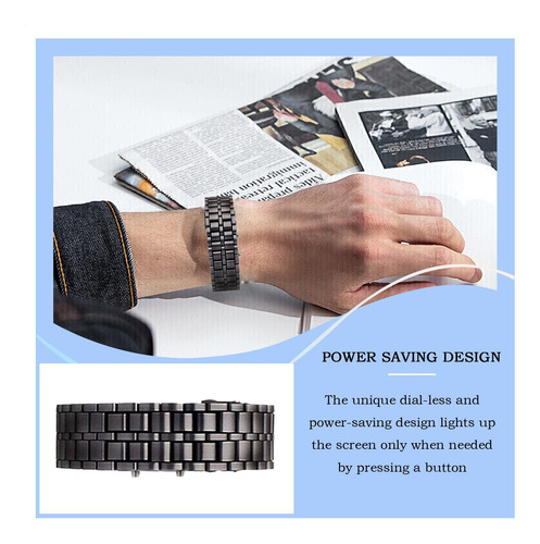 Mujeres De Reloj Digital Led Reloj Led Reloj De Moda Pulsera