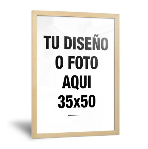 Cuadros Personalizados Para Regalo Impresión Enmarcado 35x50