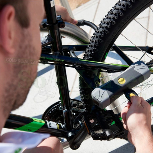 Imagen 2 de 4 de Candado De Bicicleta O Moto En U Ultra Endurecido Marca Yale