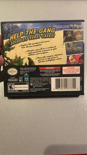 Scooby Doo First Frights Nintendo Ds (Usado)
