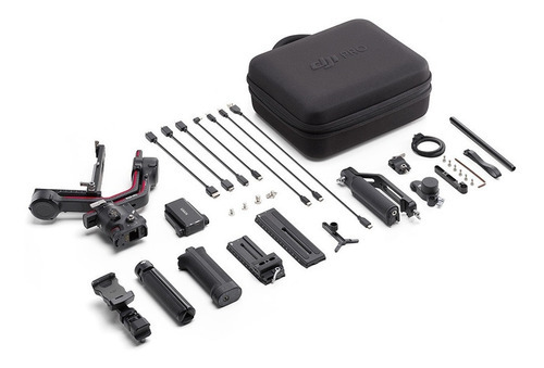 Estabilizador Gimbal Dji Ronin Rs 3 Pro Combo Para Câmeras Cor Preto