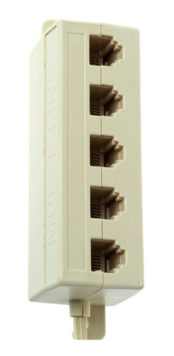 Teléfono Rj11 Línea Macho A Hembra Jack Splitter /