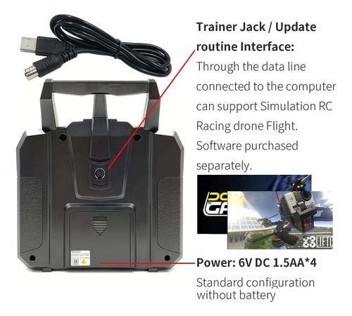 Flysky Fs-i6x 10 Channels Rc Transmitter And Receiver Fs-...