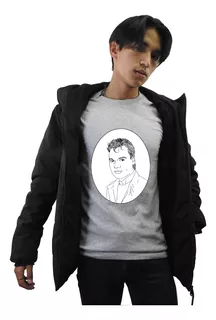 Playera Manga Corta De Juan Gabriel Y El Marichi Gris