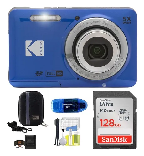 Câmera Digital Kodak Pixpro Fz55 16mp 1/2,3 Cmos 28mm Bl [u
