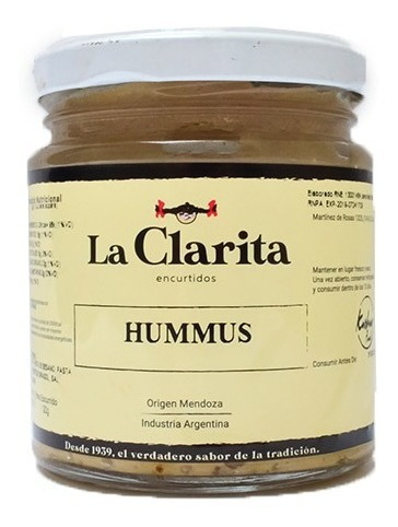 Hummus X200g- La Clarita (kosher)