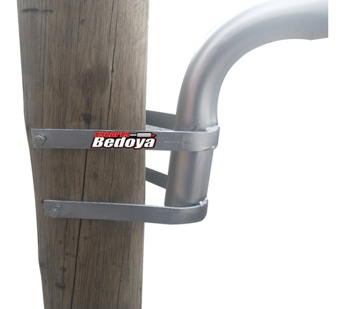Caño Soporte Para Luminaria Led Alumbrado Publico 57.2 Mm
