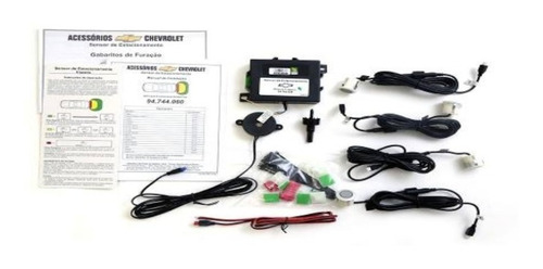 Kit Sensor Estacionamento Ré Gm Cruze Hatch E Sedan Cor Para Pintura