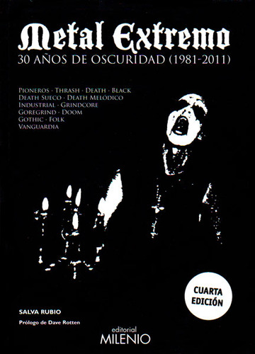 Libro (metal Extremo. 30 Años De Oscuridad (1981-2011)