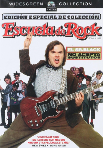 Escuela De Rock -jack Black - Dvd