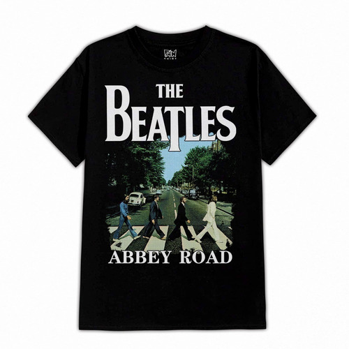 The Beatles Abbey Road 70 Rock Polera Dtf
