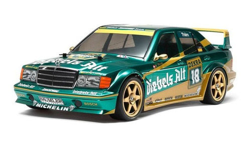 1/10 Mercedes 190e 2.5-16 Evo Ii Tt-01e Ccm